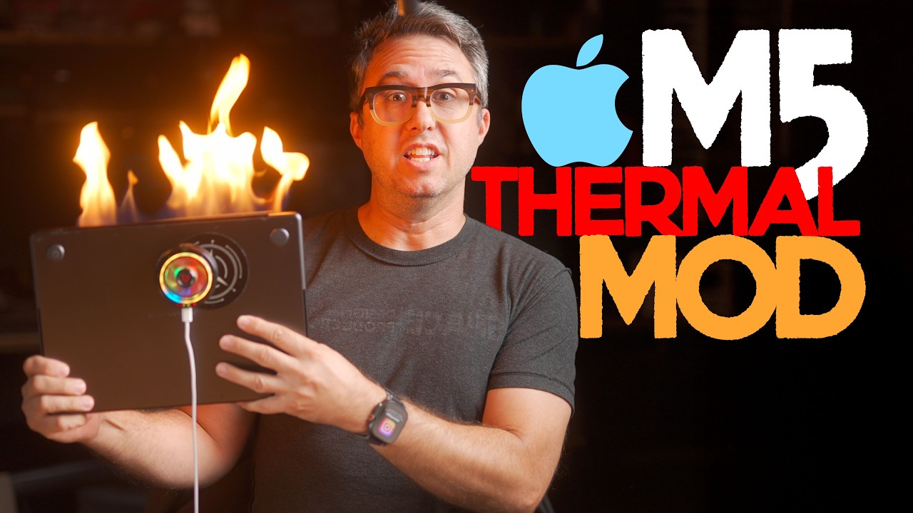 Я победил тепловой троттлинг M5 MacBook Pro