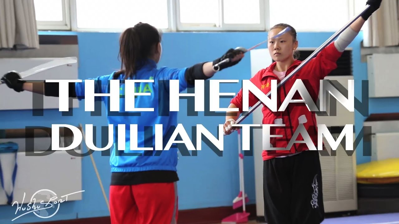 The Henan Duilian Team in practice by WUSHU SPORT