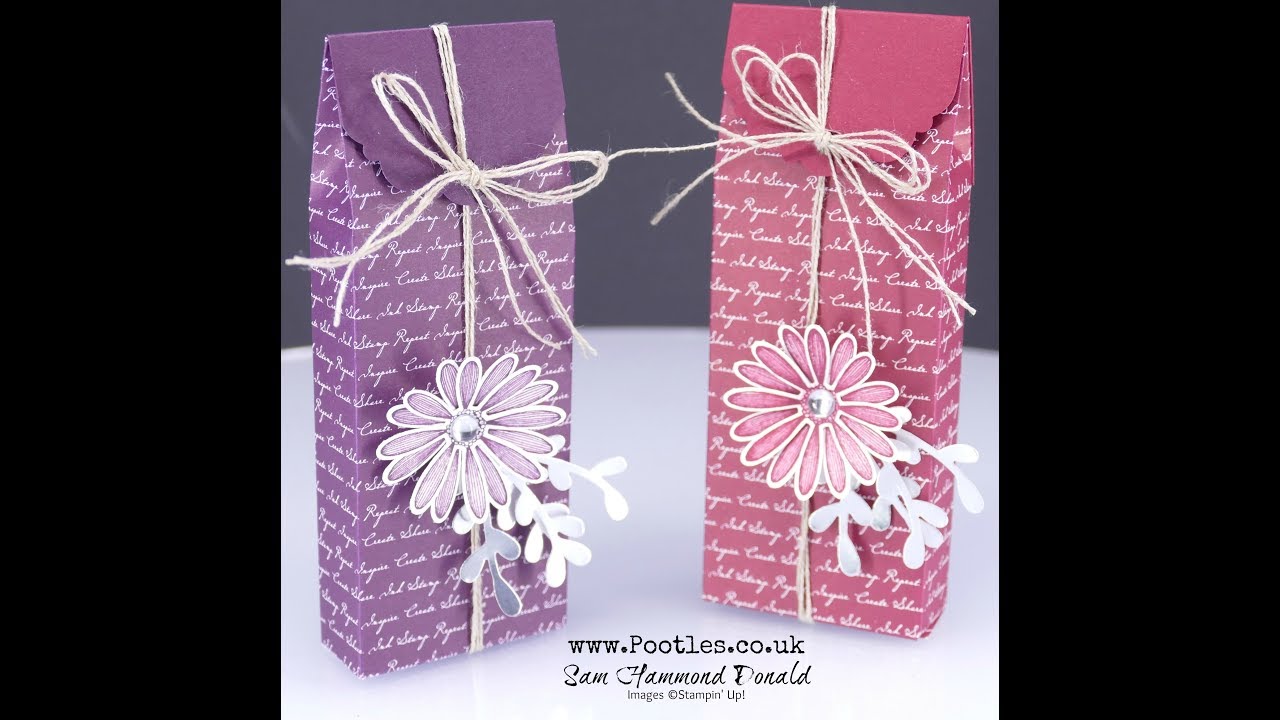 6x6 Daisy Lane Delightful Tag Topped Favour