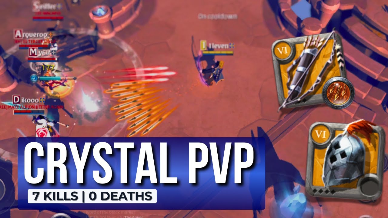 7 Kills | 0 Deaths | Longbow | Crystal Arena PvP #2 | Albion Online
