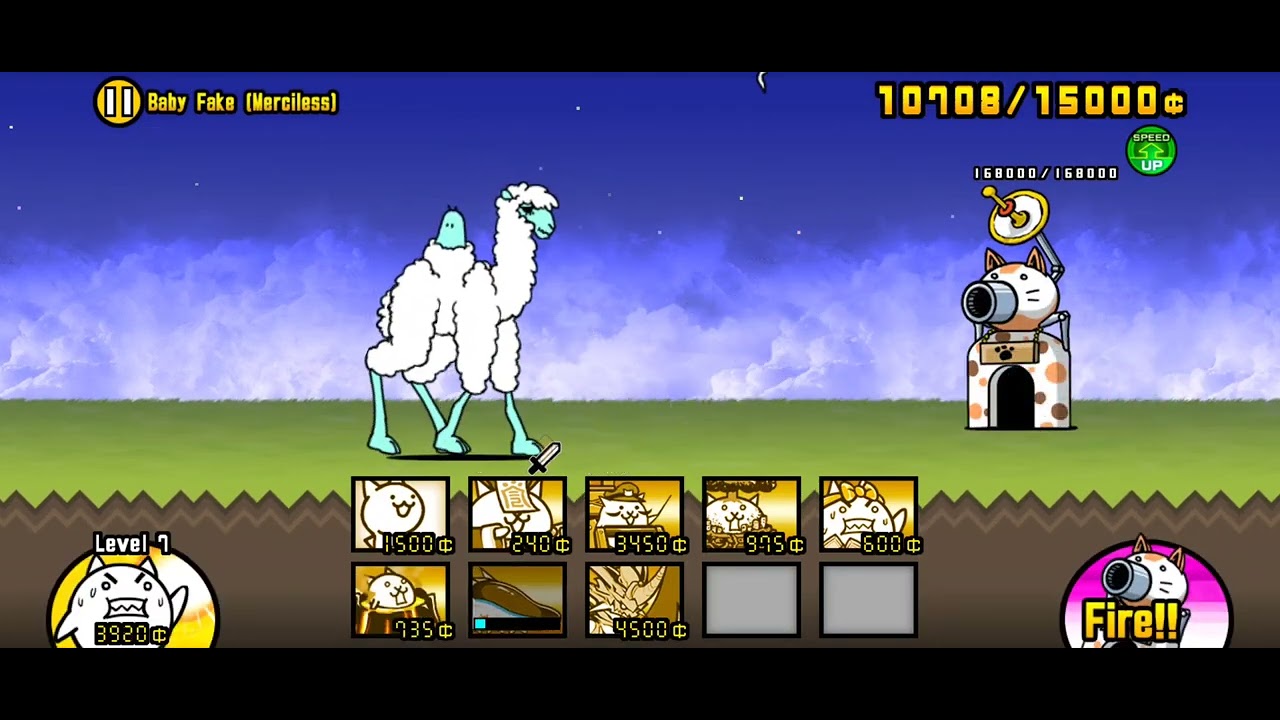 Baha blasting ,baby fake #battlecats 