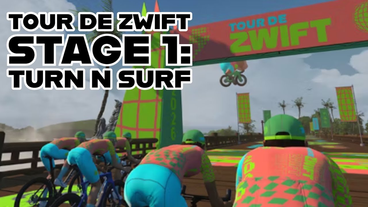 Борьба за место B | Тур де Zwift, 1 этап