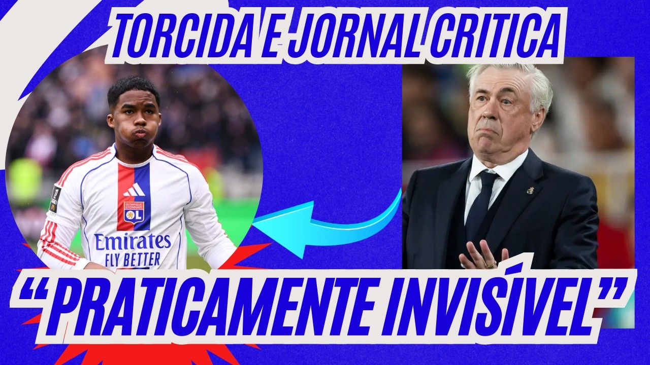 Endrick vira assunto na França após eliminação do Lyon na Copa da França
