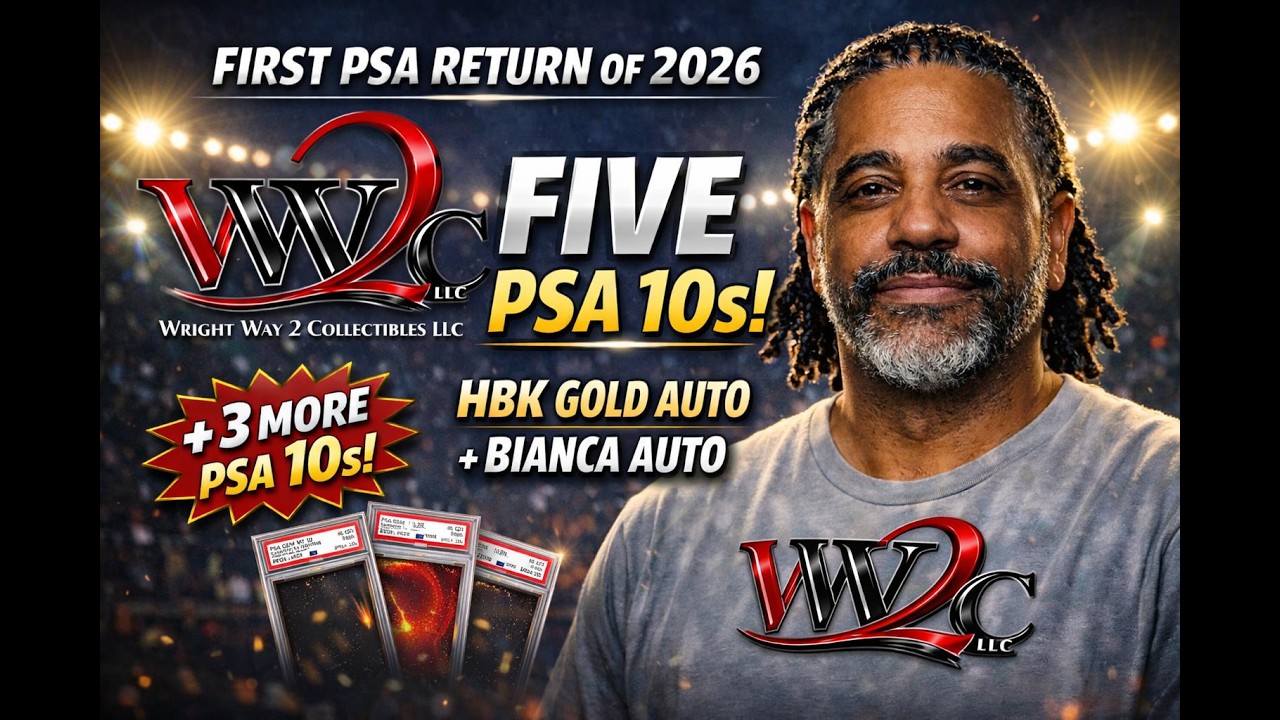 1st PSA Submission of 2026 all WWE Finest 