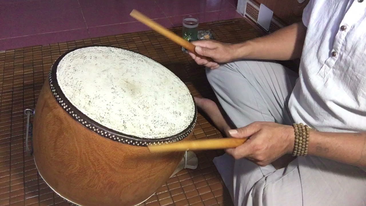Cơ bản mới tập đánh trống tán.. ( Cam Lồ vương bồ tát)