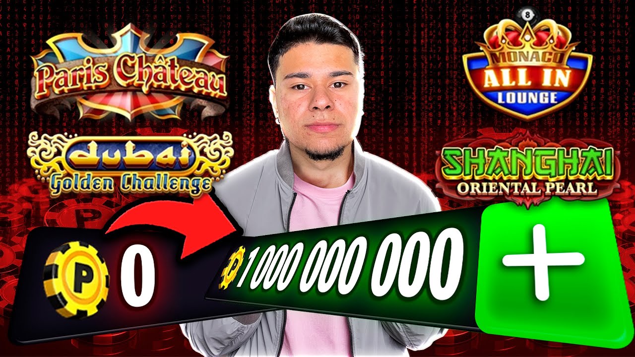 LOUCURA TOTAL 😰 JOGUEI SEM MEDO VALENDO TODAS AS MINHAS FICHAS NO 8 BALL POOL
