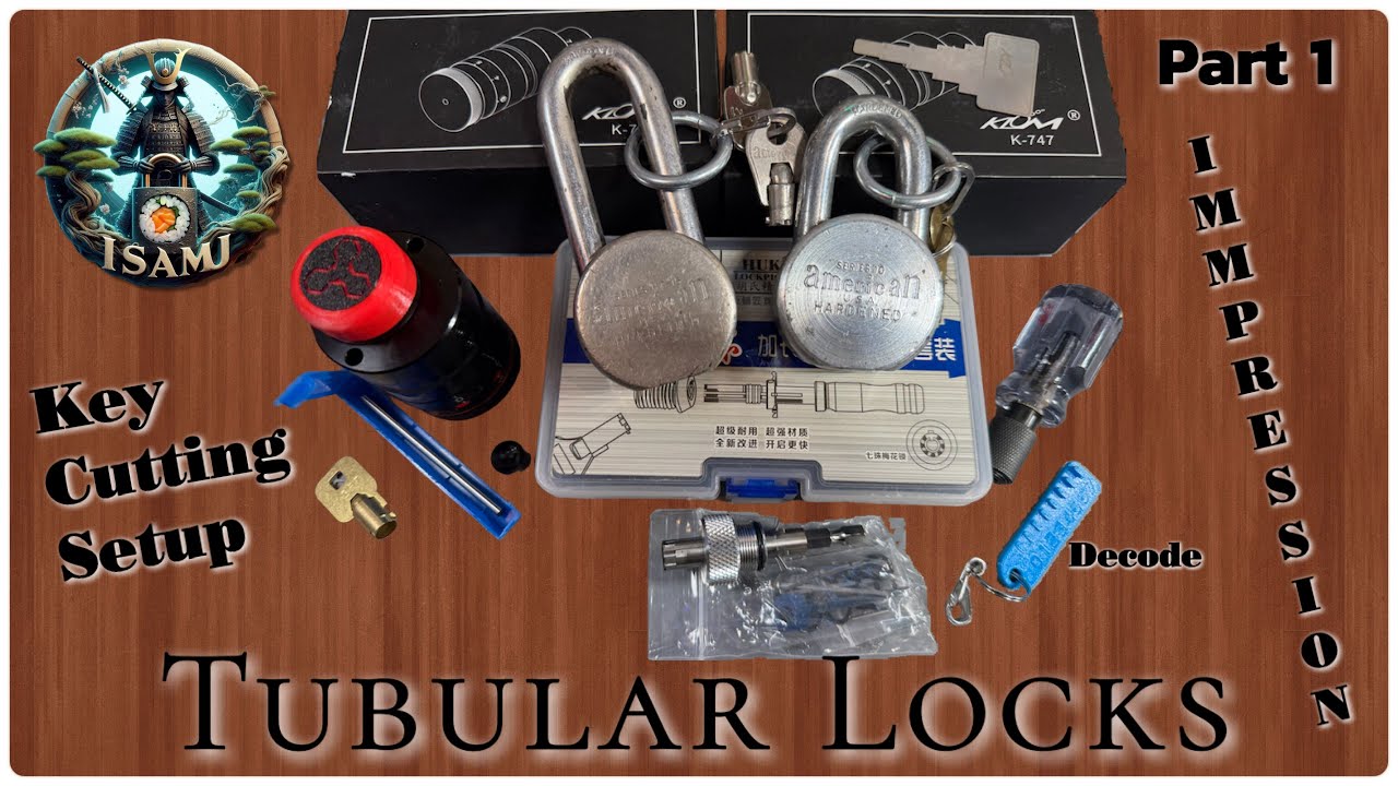 Трубчатый замок своими руками LockSport Breaking #locksportenthusiast #redteamtool