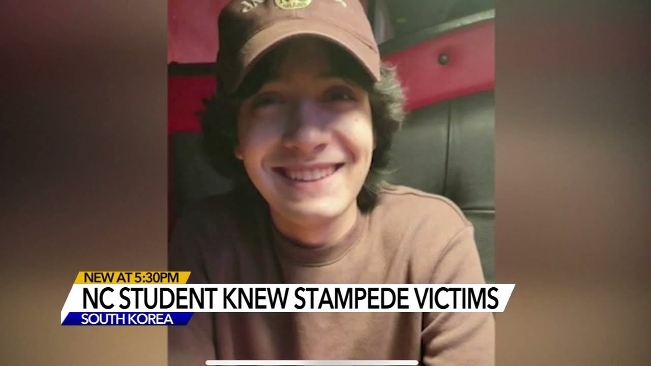 NC student knew American victims of Seoul stampede