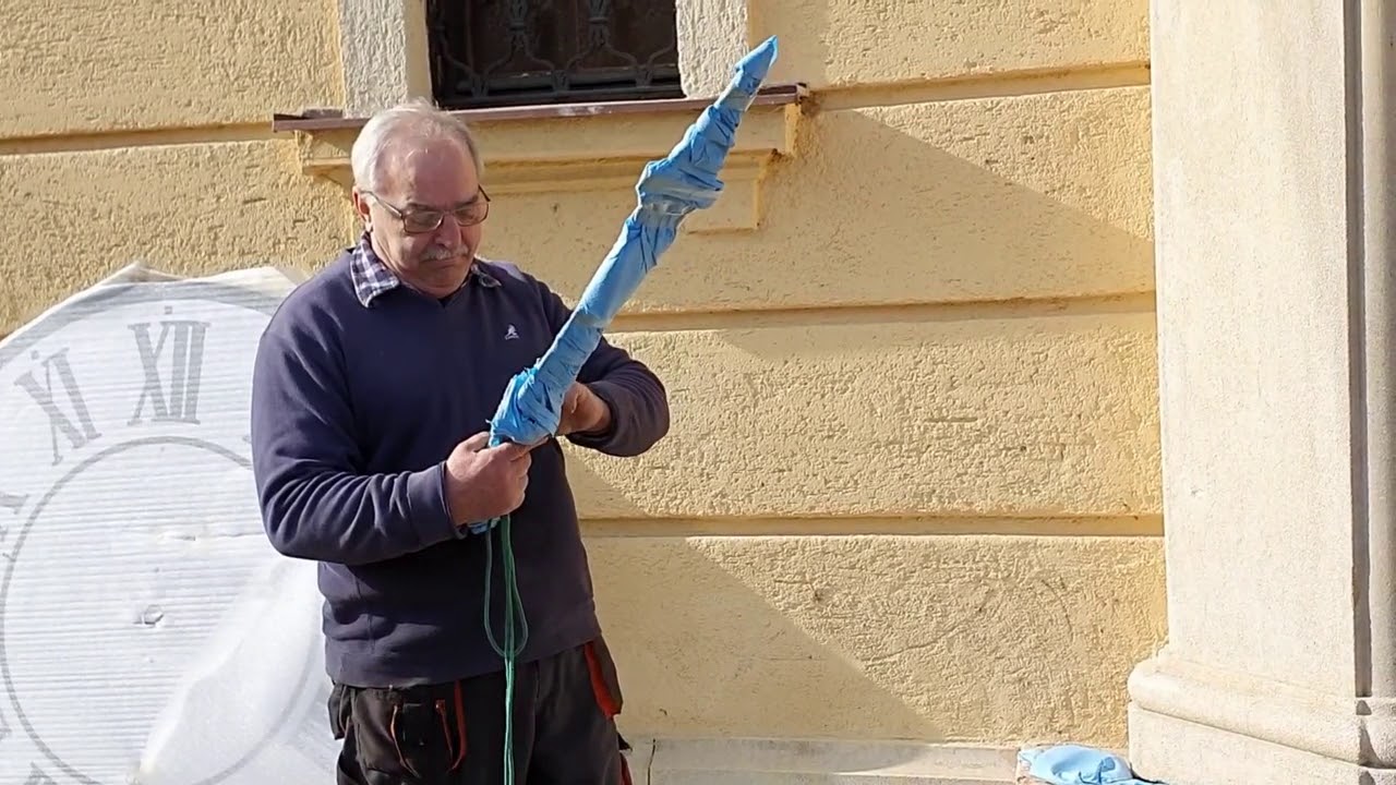 Mezőfalvi templom toronyórája