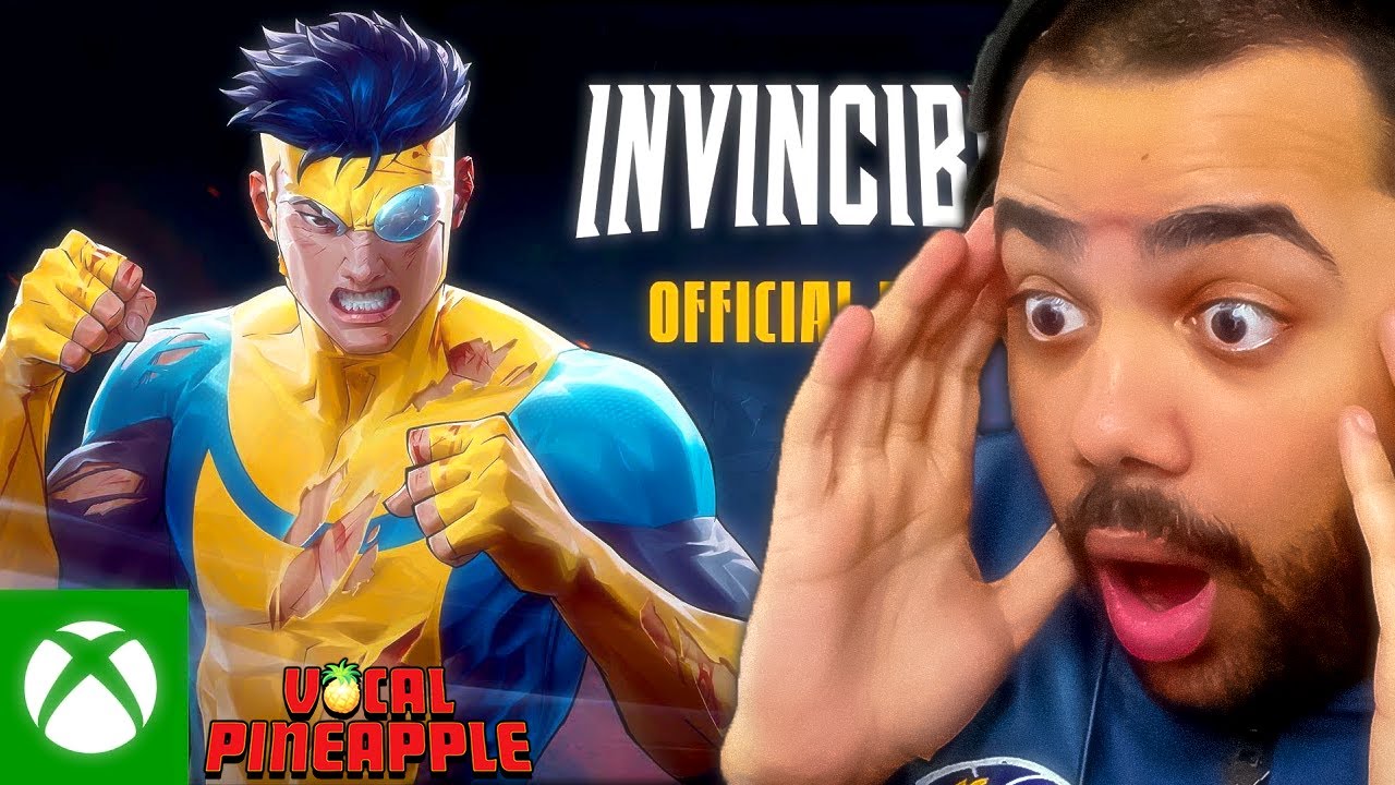 The INVINCIBLE FIGHTING GAME is REAL! | Invincible VS Trailer REACTION w/ Vocal Pineapple