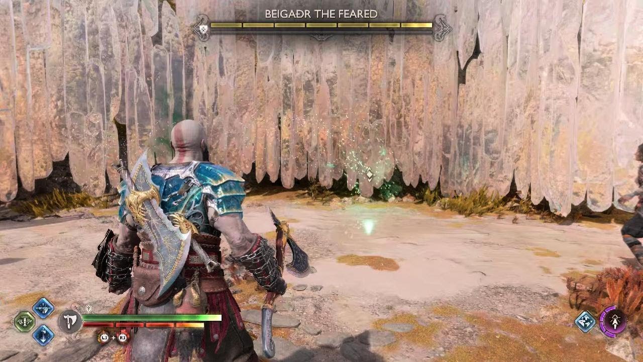 God of War Ragnarök - Beigadr The Feared - No Damage - GMGOW