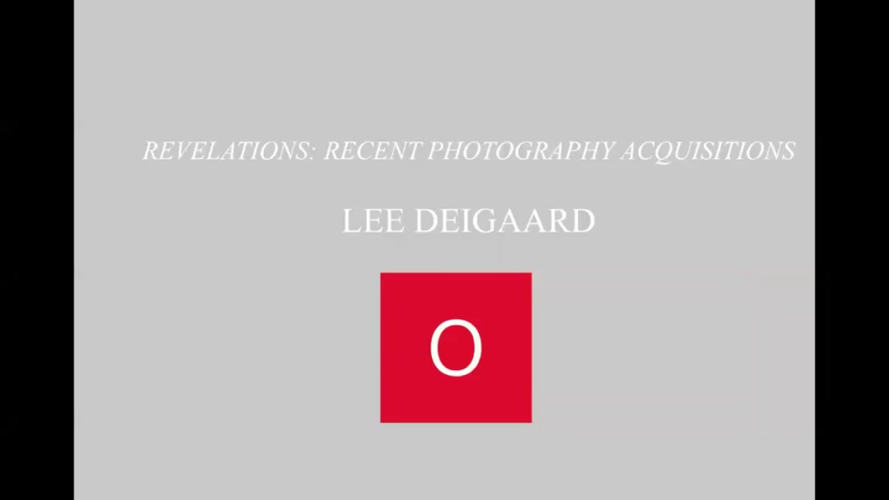 Curated Conversation with Revelations Photographer Lee Deigaard Part II