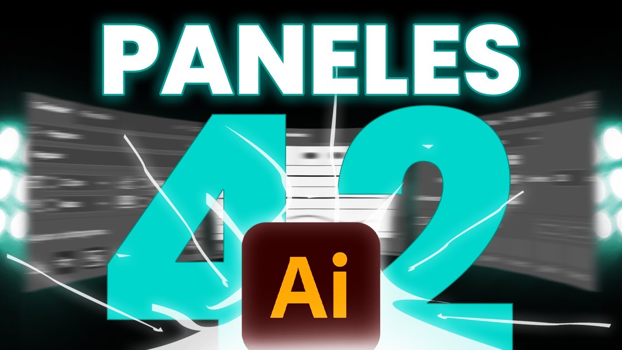 ¡Descubre para que Sirven los 42 PANELES de Adobe Illustrator!🔥