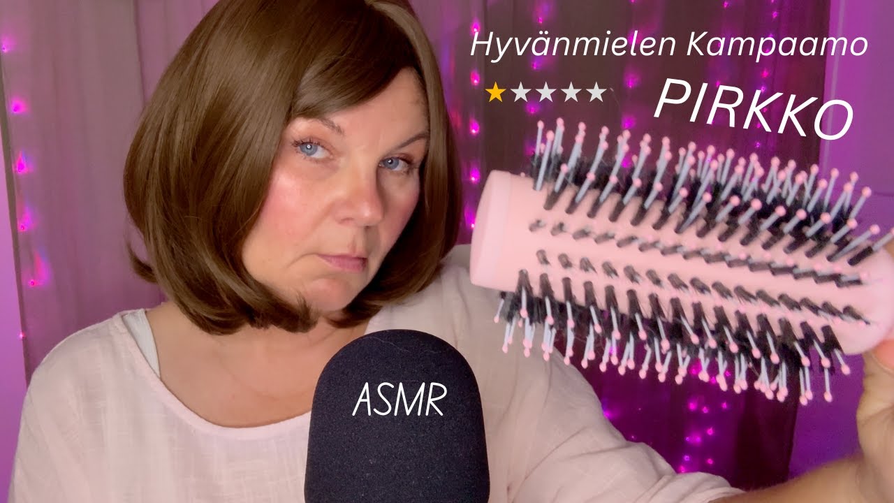 ASMR SUOMI - Pirkko leikkaa sun hiukset (taas)
