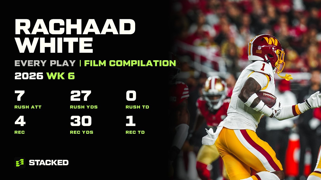 Rachaad White: Every Touch of 2026 Week 6 | Full Film Compilation