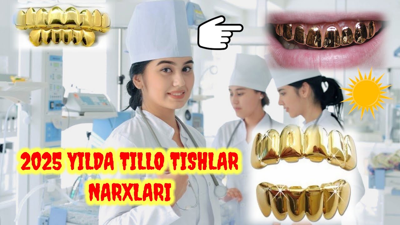 TILLO TISH,SADAF TISH,SIRKON TISHLAR NARXLARI 2025 YILDA QANCHADAN