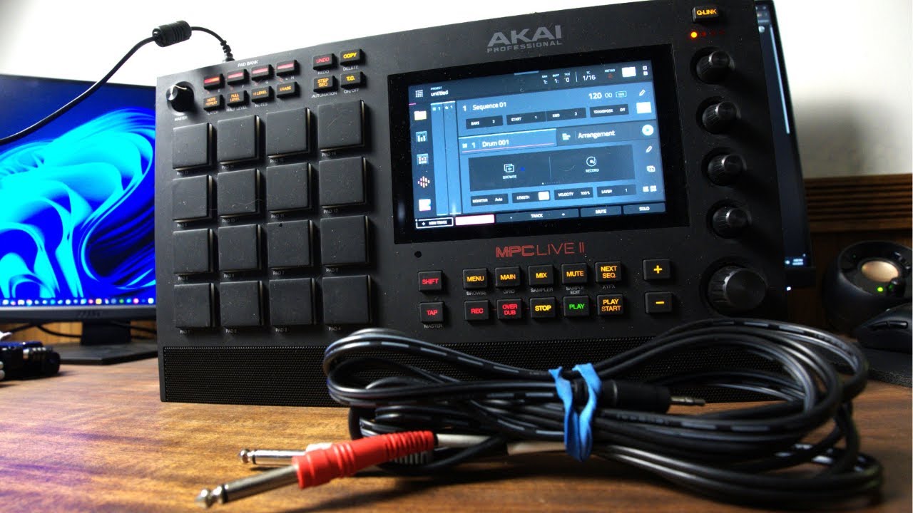 Как сэмплировать с ПК в MPC Live 2