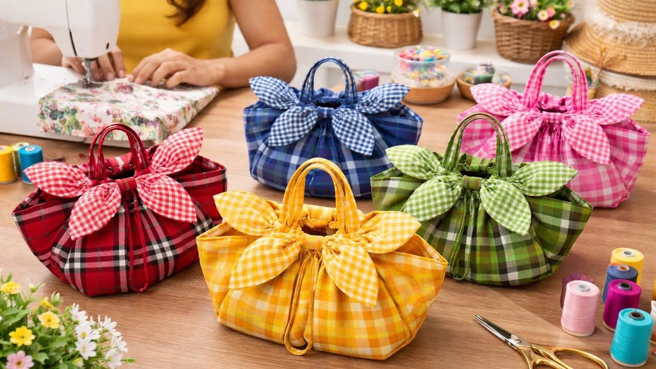 Super Cute and Incredibly Easy Gift Bag Sewing Ideas 🎁 Special Gift Bag Sewing Ideas 👜