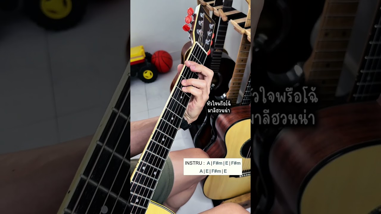 หัวใจพรือโฉ้ - มาลีฮวนน่า. (Guitar cover by GT)