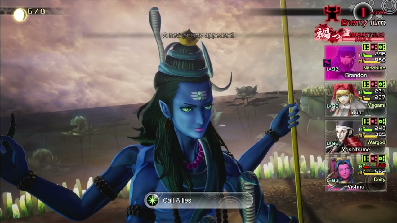 Shin Megami Tensei V - Shiva Fight Strategy (Hard Mode)