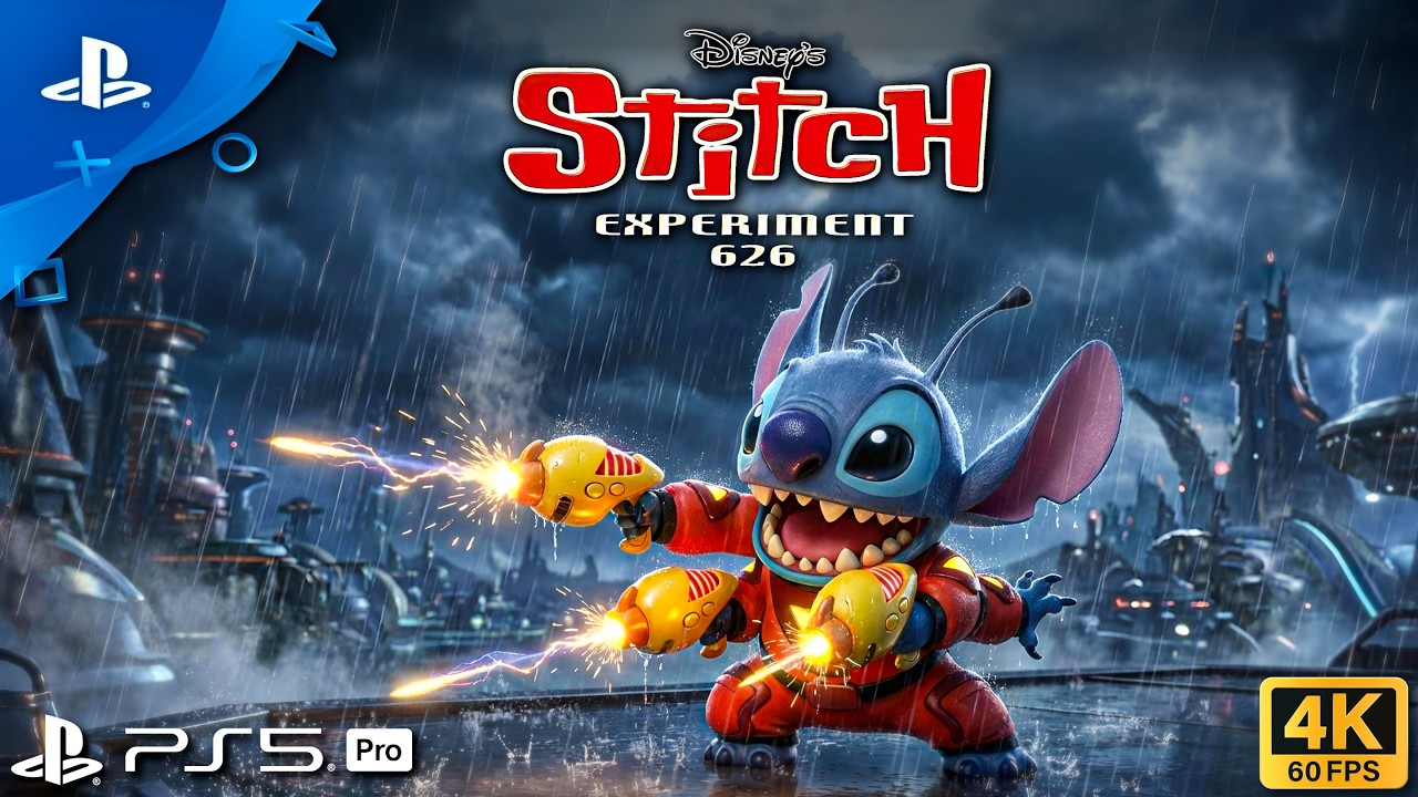 Disney's Stitch: Experiment 626 - PS5™ Gameplay [4K 60FPS]