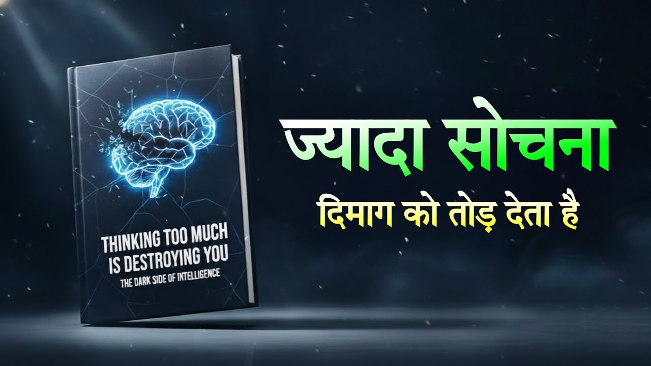 Thinking Too Much Is Destroying You | Overthinking Audiobook Hindi #audibooks #motivational