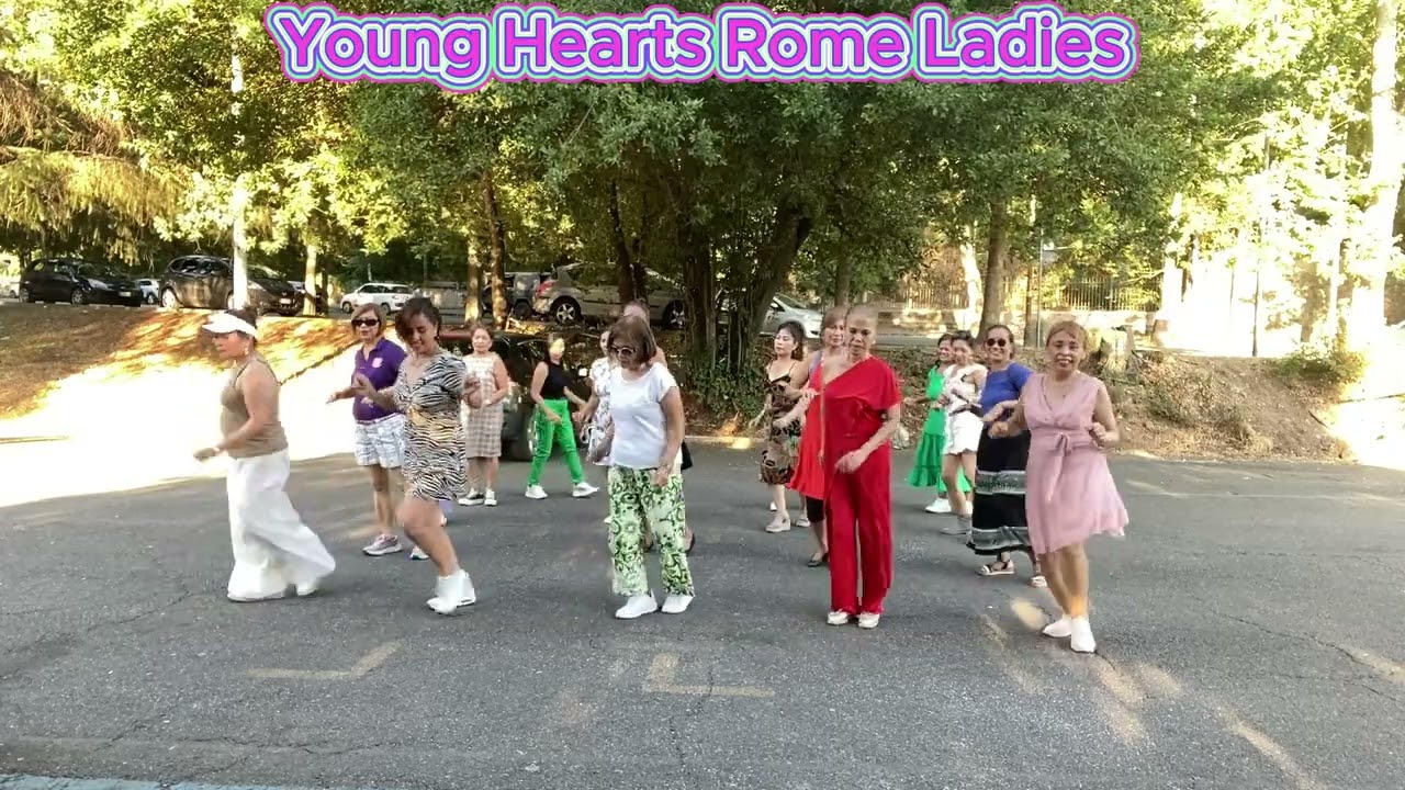 Andamento Lento - Lina Maddaloni | 32ct 1Wall Samba Line Dance | YHR Ladies