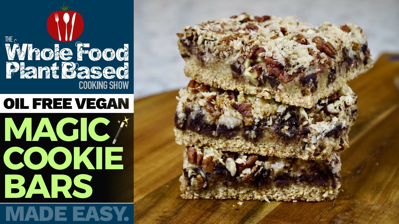 PLANT BASED MAGIC COOKIE BARS 🍪 Refined sugar-free dessert done right!