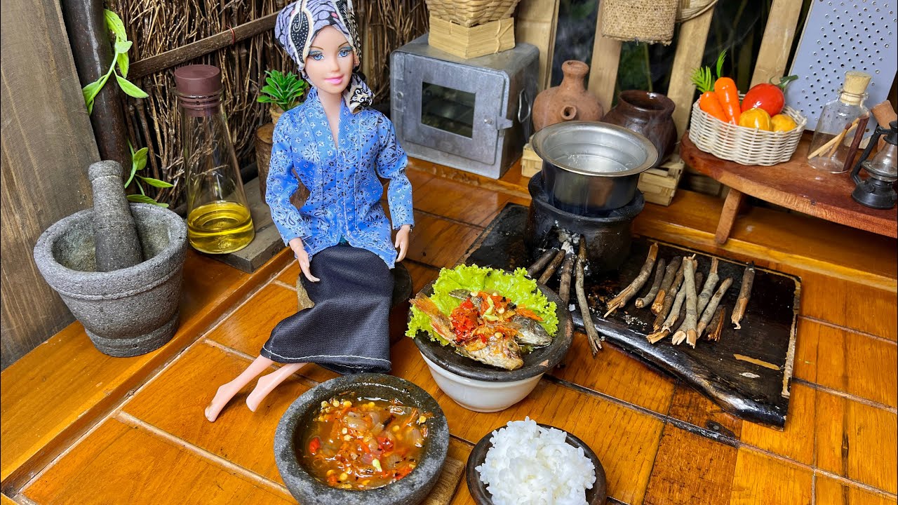 Ikan pecak makanan khas Betawi #minifood #dapurmini #pecakikan
