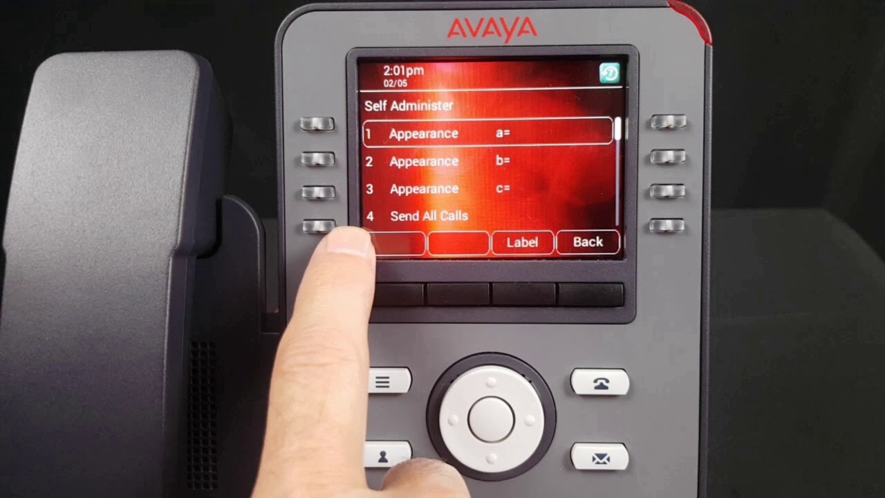 Program User Speed Dial J169 J179 Avaya IPOffice McBricker