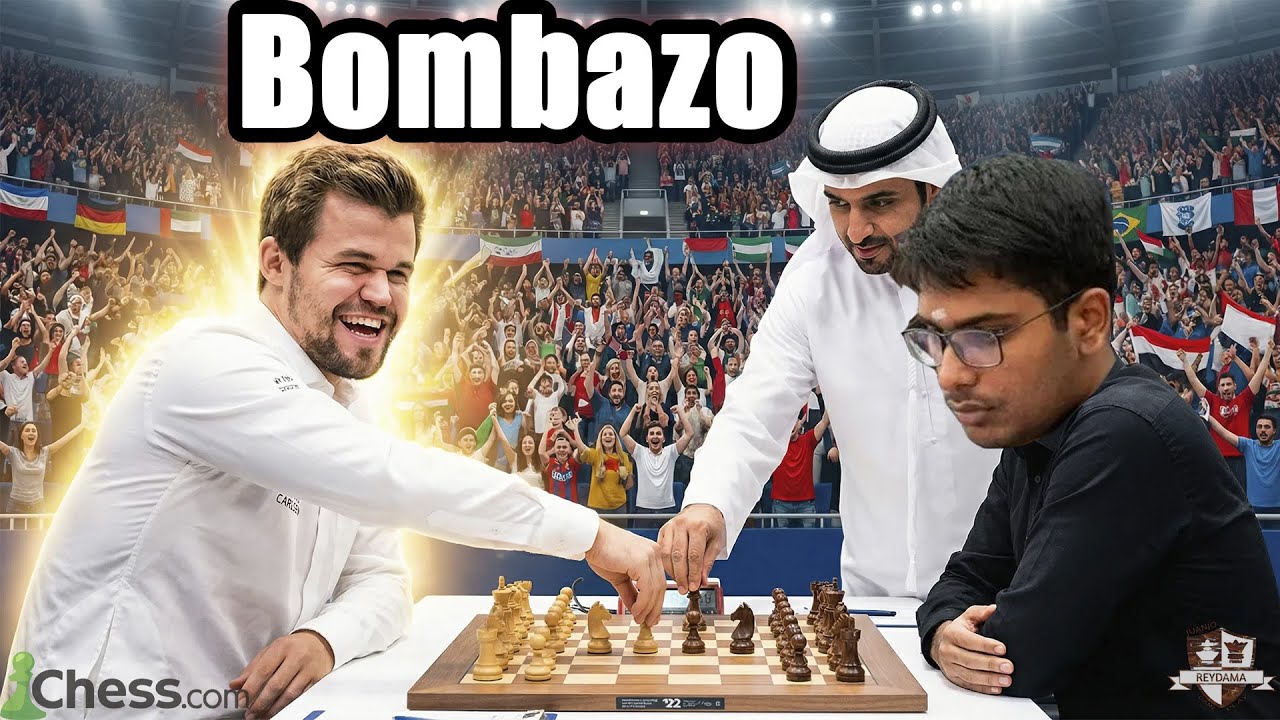 ¡¡MAGNUS CARLSEN METIÓ EL BOMBAZO EN EL MUNDIAL!!