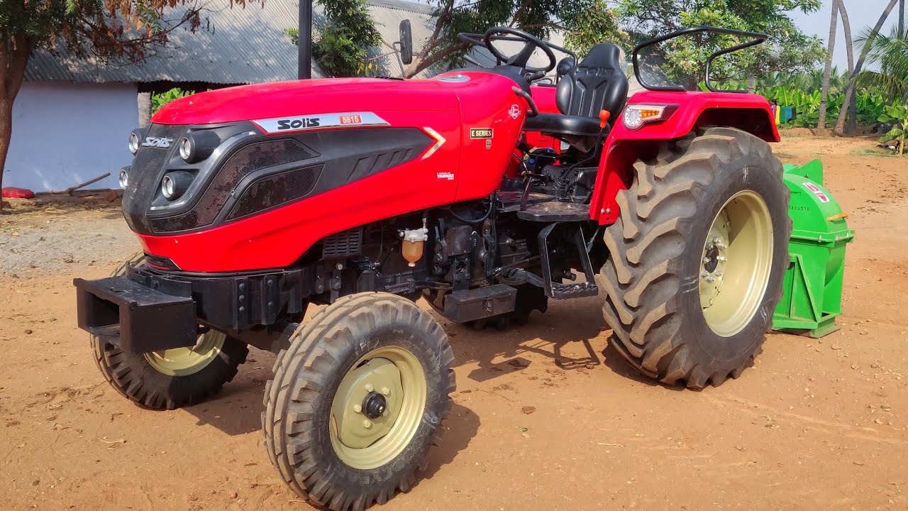 Solis 5515 E series 55 HP Tractor full review in Tamil | Agriculture INDIA