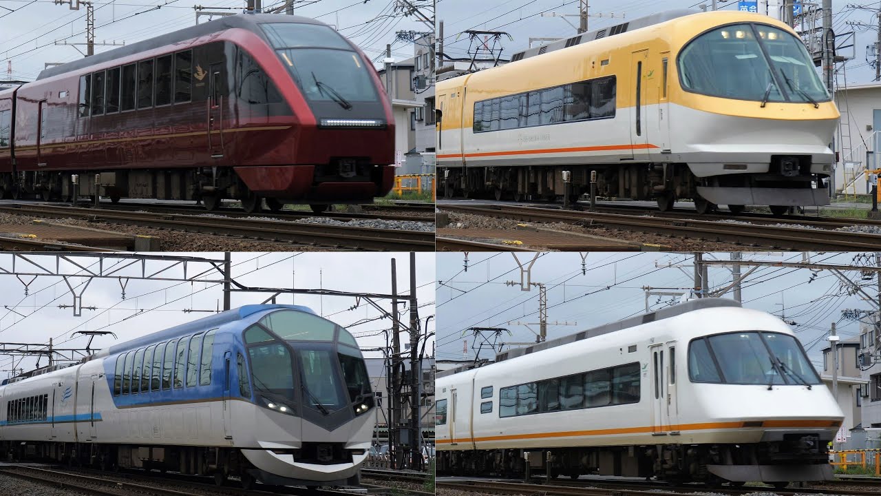 【ジョイント音が響く駅】近鉄特急高速通過16本｜近鉄名古屋線 近鉄蟹江駅