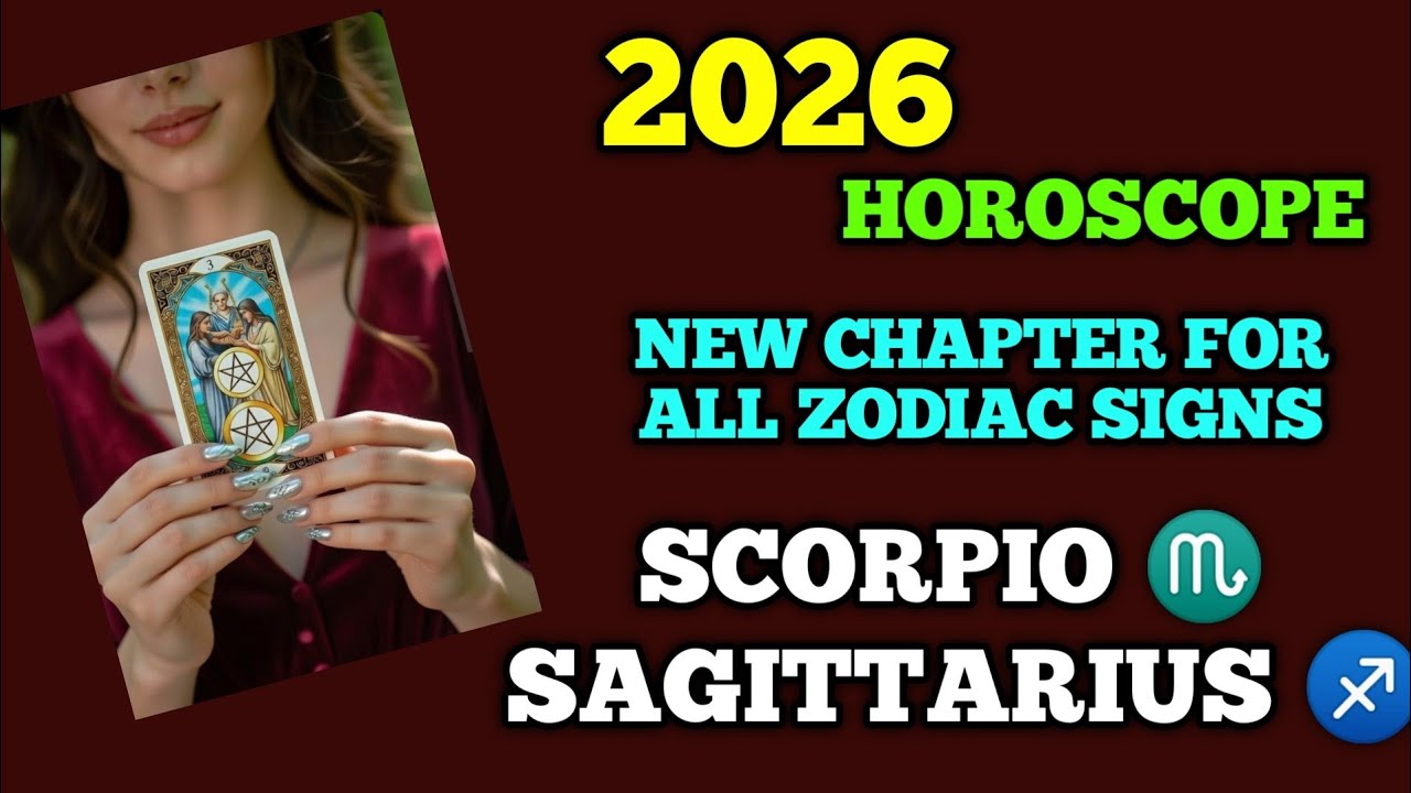 2026 Yearly Horoscope - New Chapters for All Zodiac Signs #tarot #horoscope #love #viral #zodiac