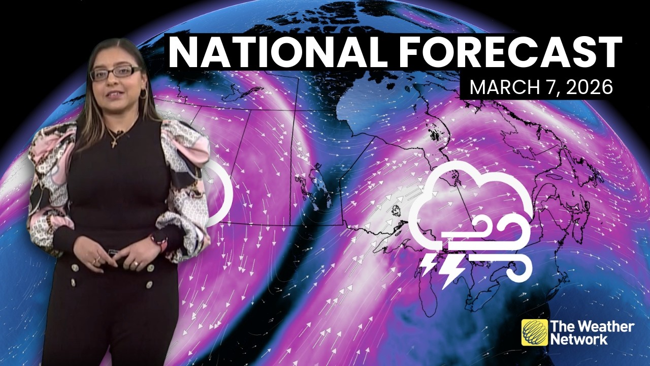 Canada's National Forecast - March 7, 2026 | #WeatherAM