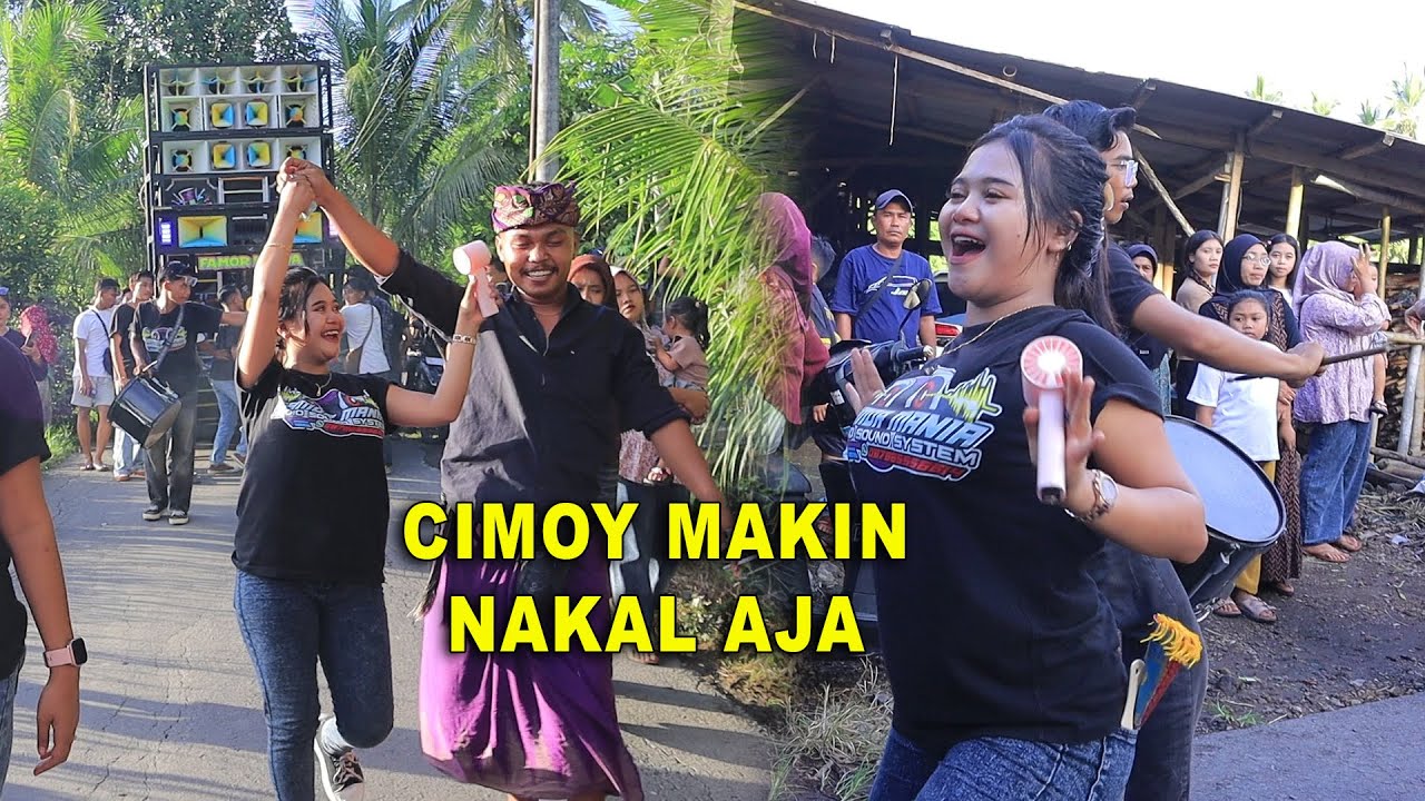 CIMOY MAKIN BERANI AJA BERDANSA TENGAH JALAN // FAMOR MANIA