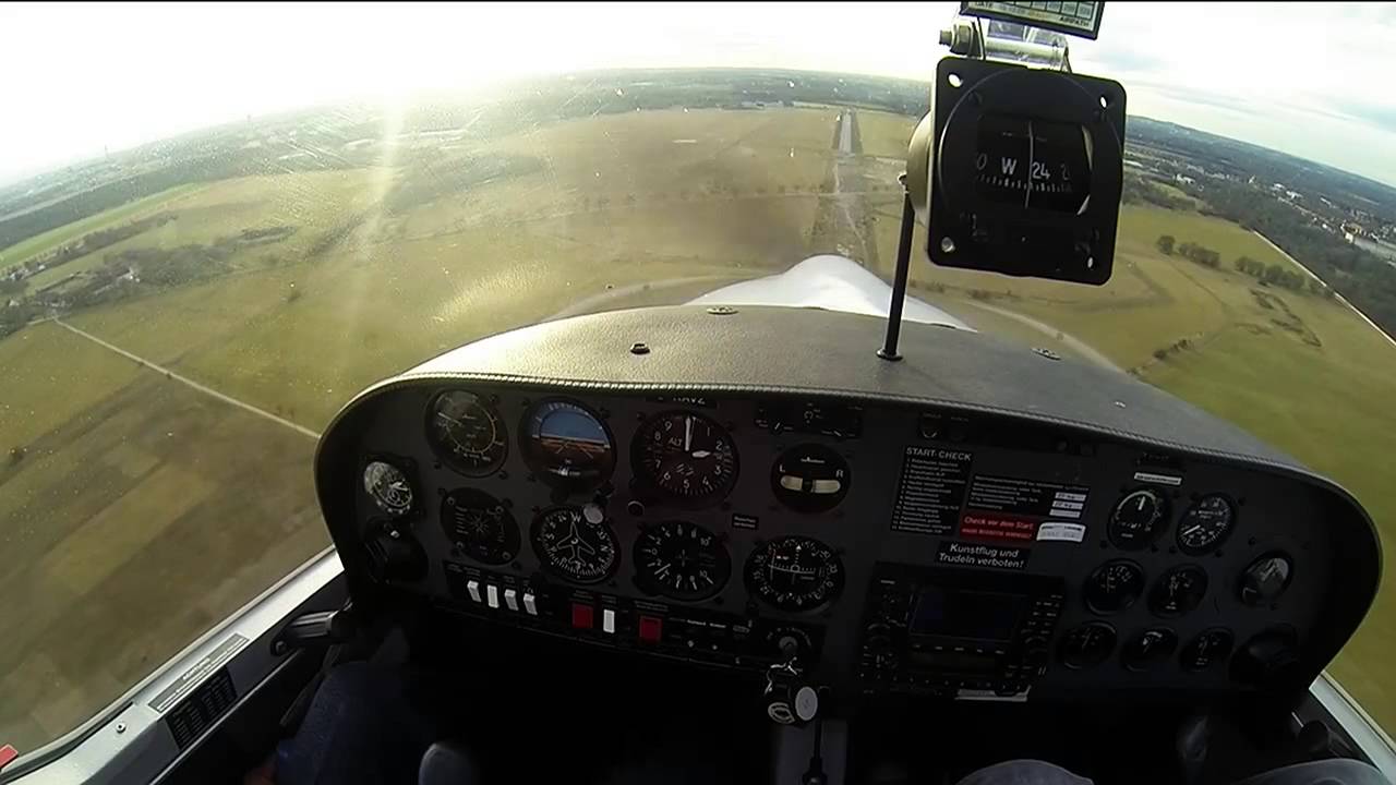 Flug mit Motorsegler Superdimona -Landung in EDNX