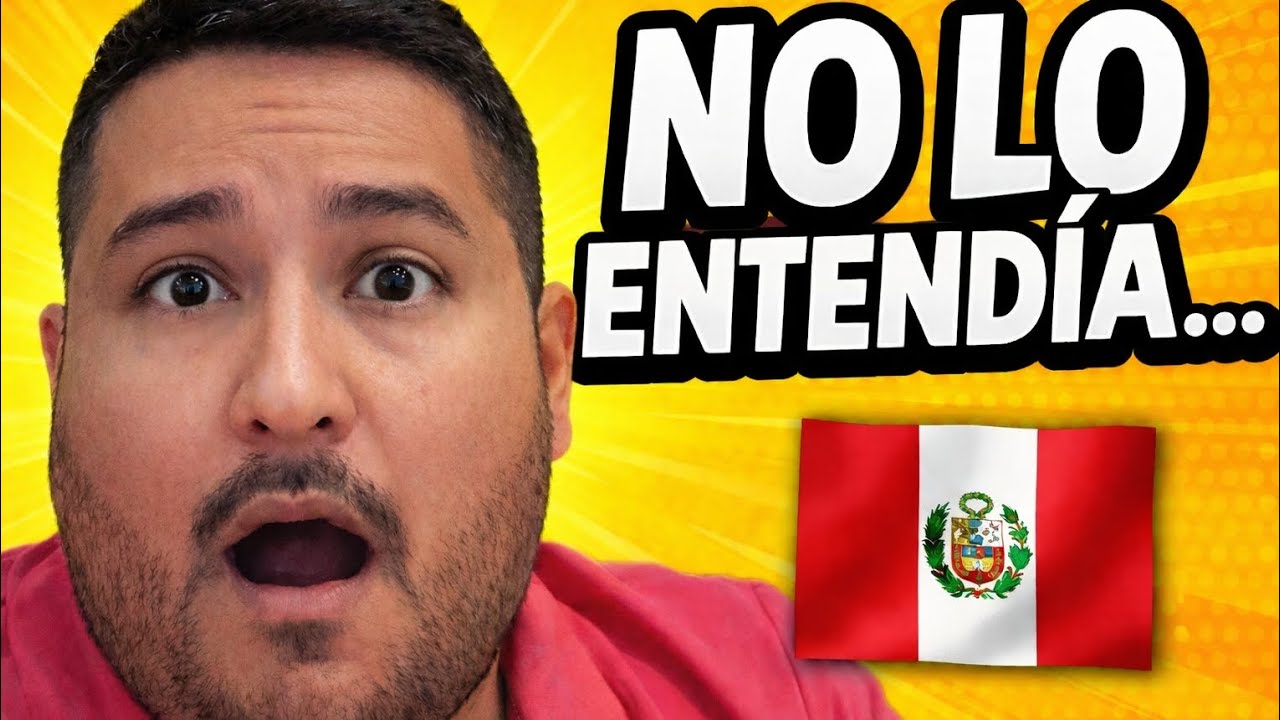 COSAS QUE NO ENTENDÍA DE PERÚ 🇵🇪 Y AHORA SON SON NORMALES PARA MI  @Alitopinero1 