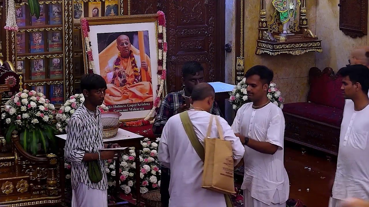 Glorification festival in Remembrance for our beloved H.H. Gopal Krishna Goswami Maharaj.