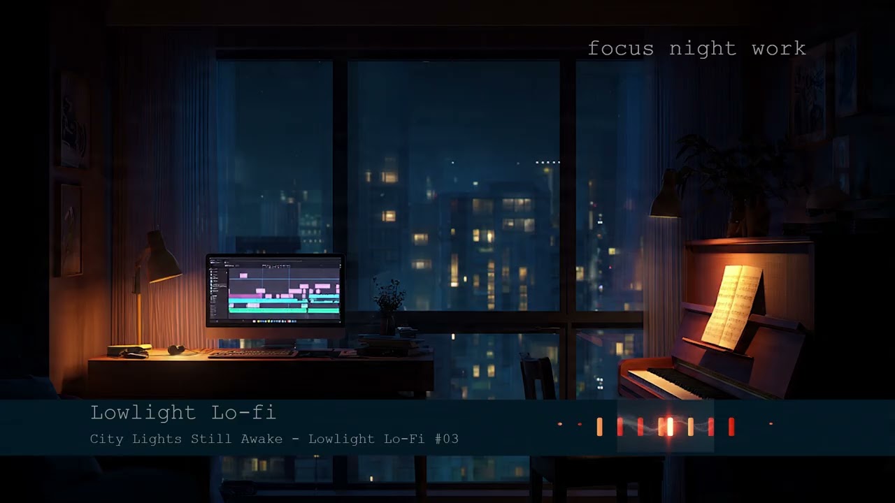 City Lights Still Awake   Lowlight Lo Fi #03