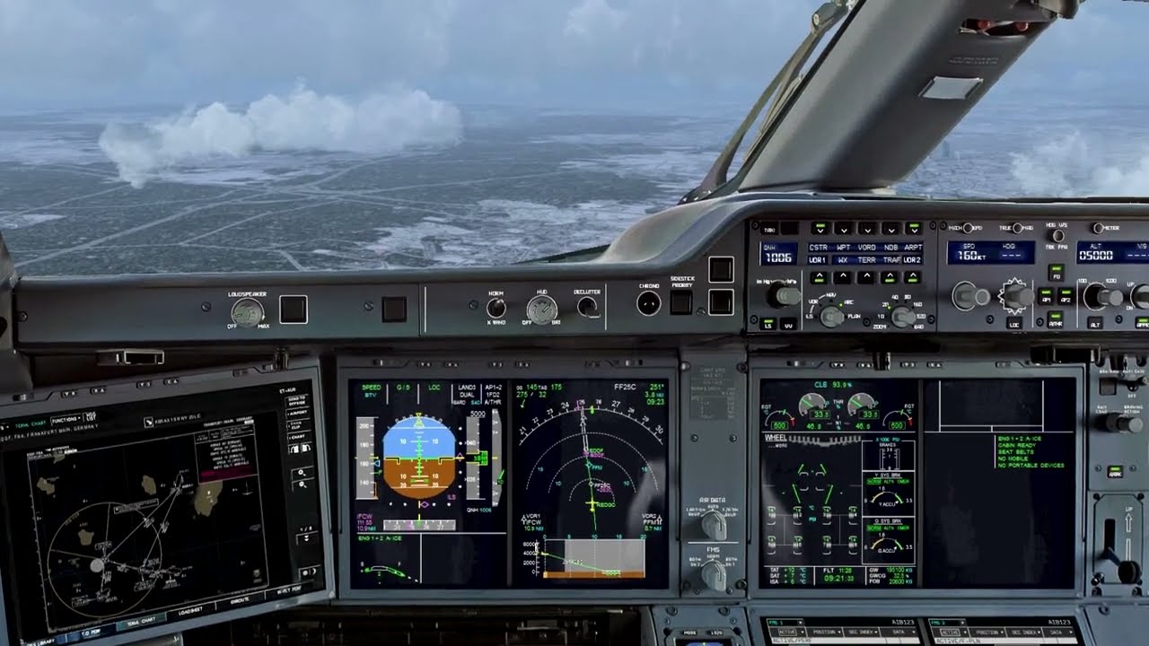 Airbus A350 Frankfurt/Main arrival EDDF #A350