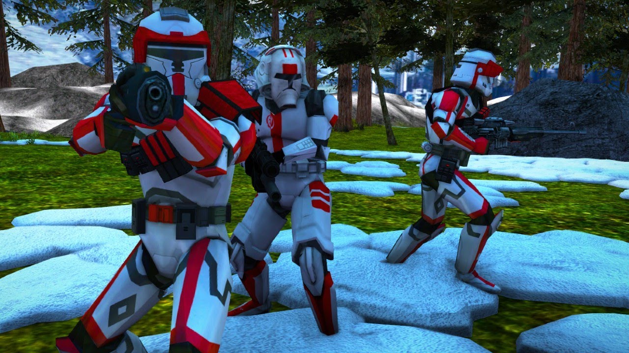 Battle of Alderaan - Old Republic VS Sith Empire - Star Wars: Battlefront 2 NPC Wars