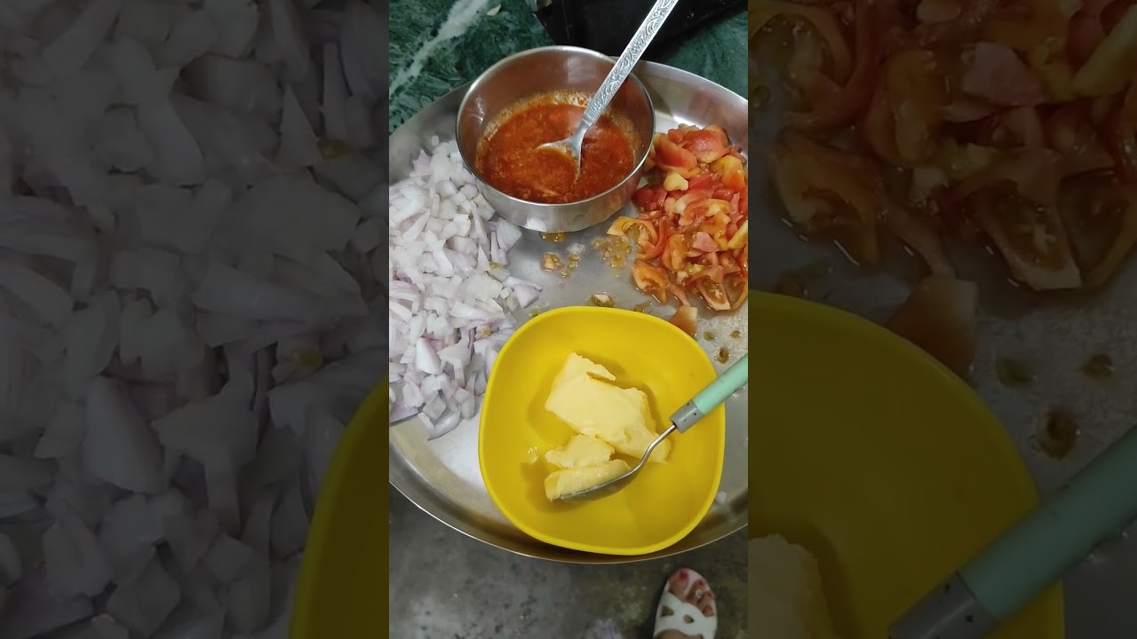 # yummy food pav bhaji 😋😋