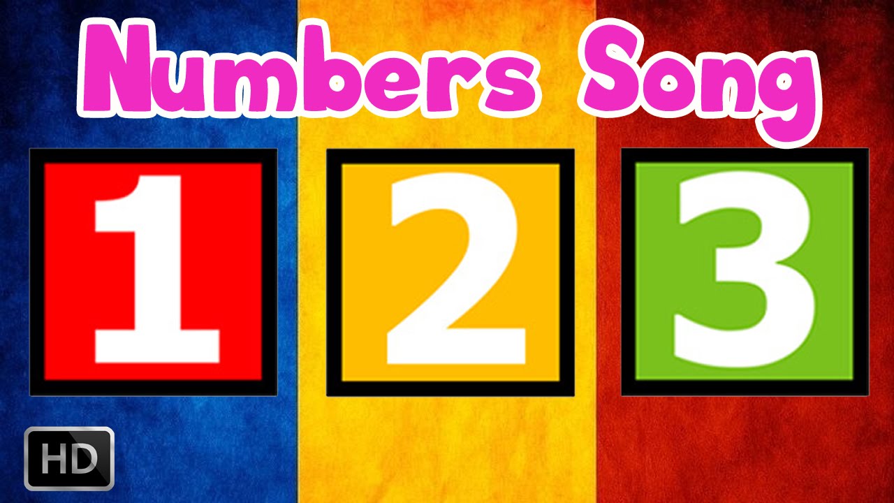 The Numbers Song - Learn To Count From 1 to 100 Number Rhymes For Children