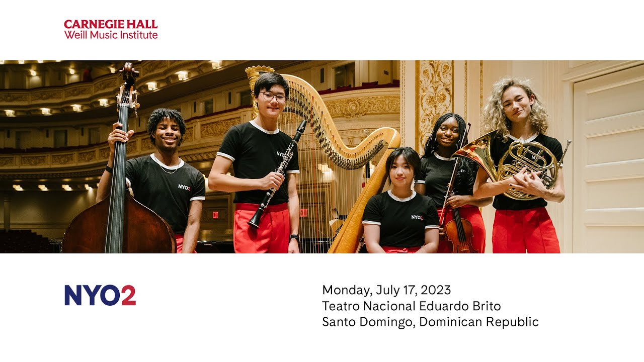 NYO2 at Teatro Nacional Eduardo Brito, Santo Domingo, Dominican Republic