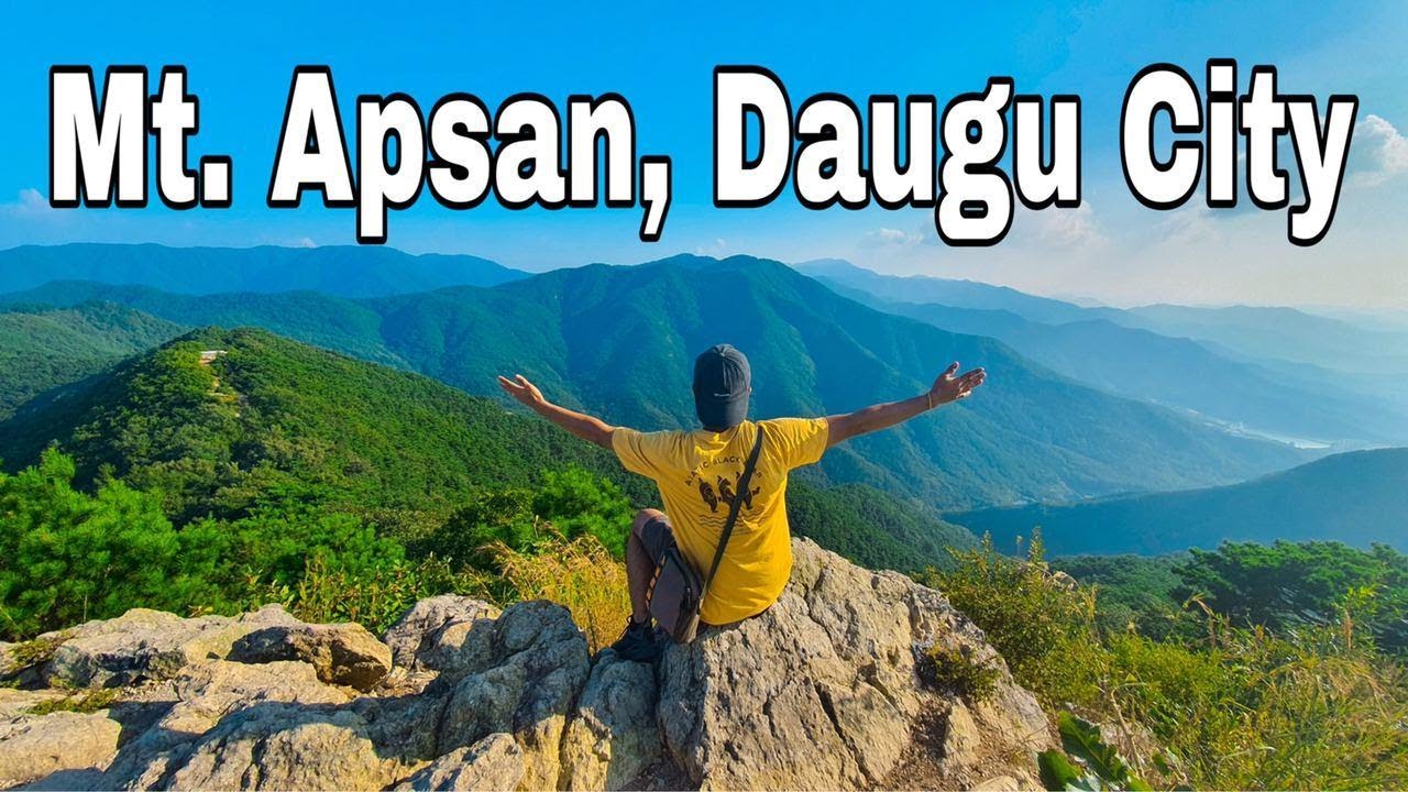 Beautiful Apsan Park (Mt.)  in Daegu II South Korea,