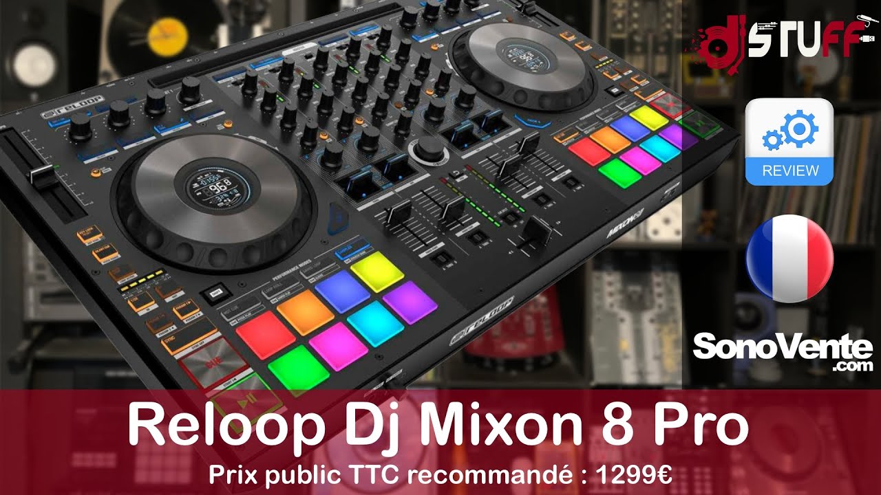 Reloop Dj MIXON 8 pro 🇫🇷