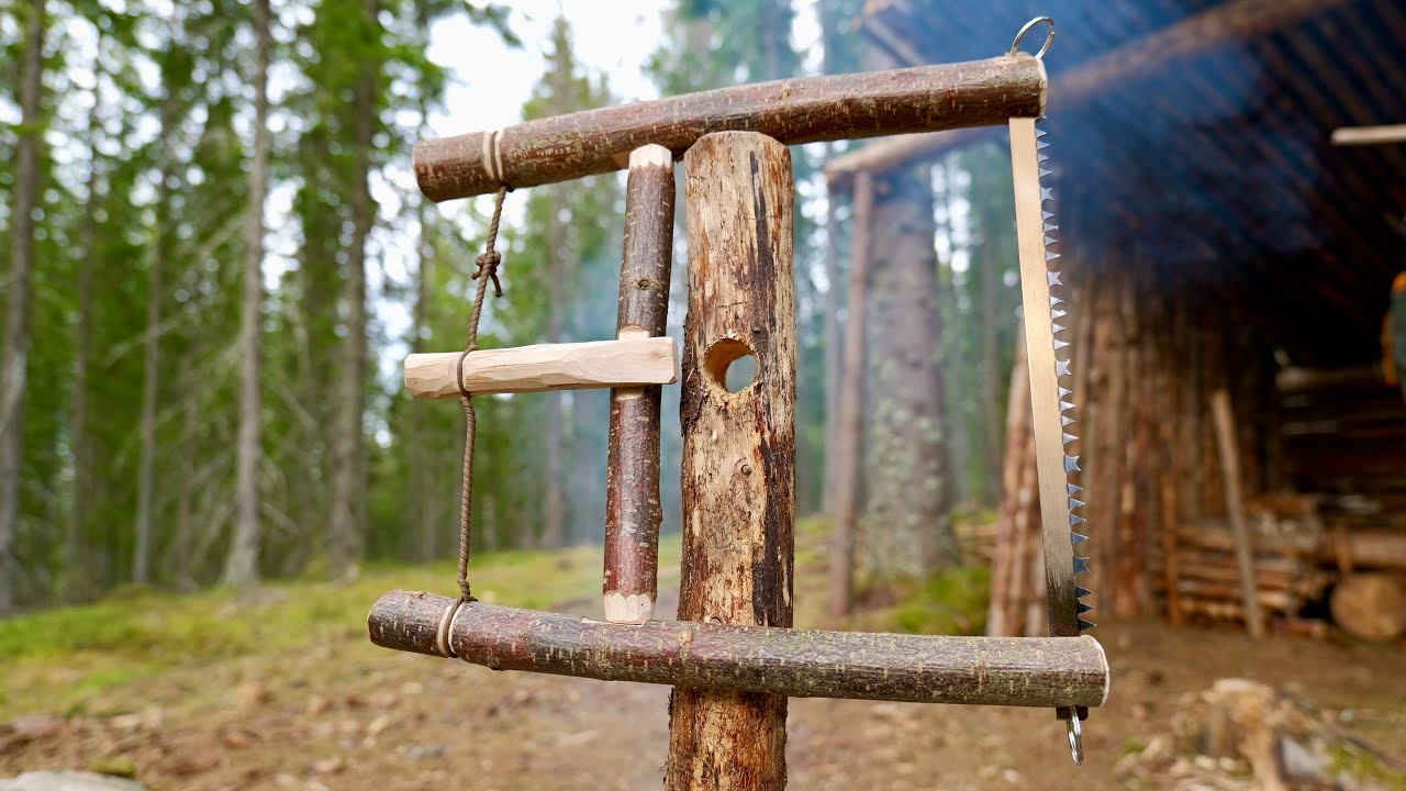 Making a bushcraft buck saw