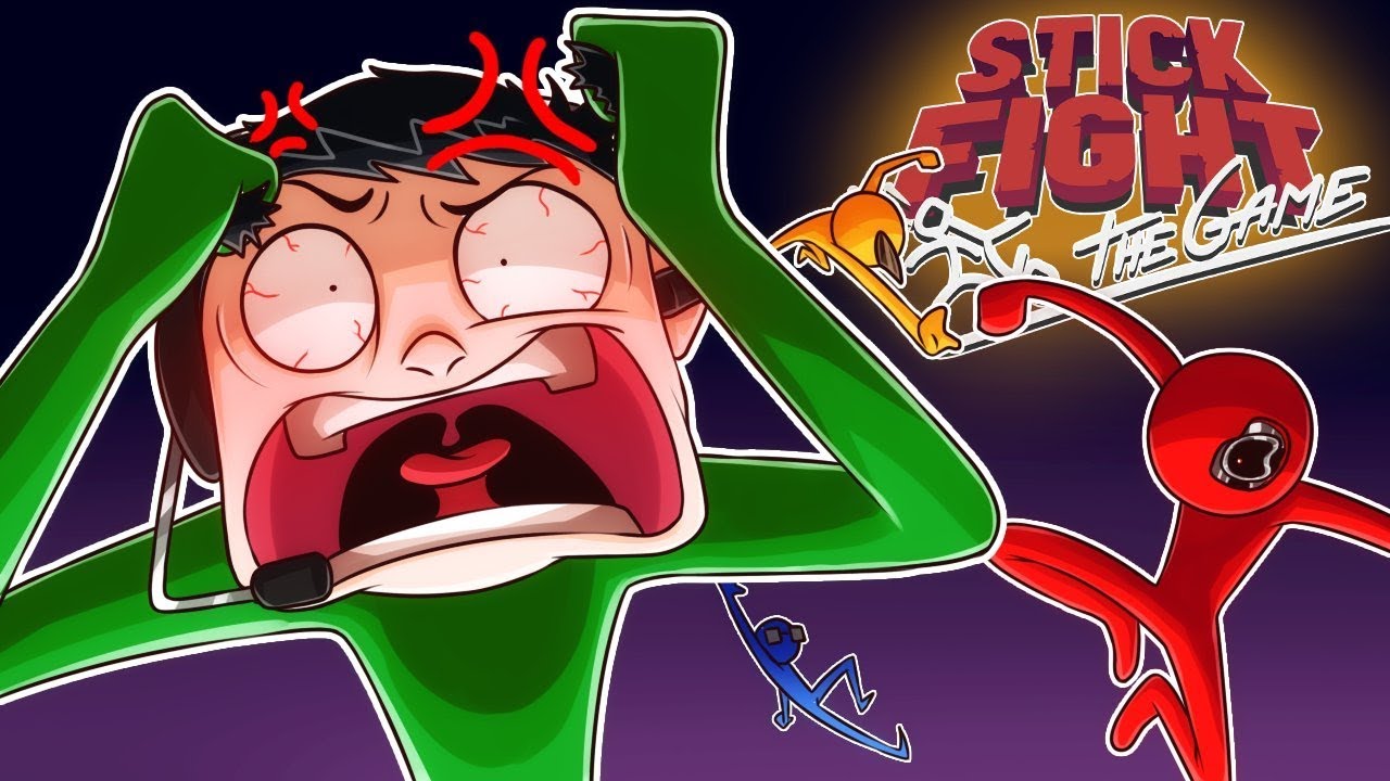 THE GLITCHIEST GAME WE'VE HAD & NOGLA IS DONE PLAYING STICK FIGHT! (Stick Fight Funny Moments)