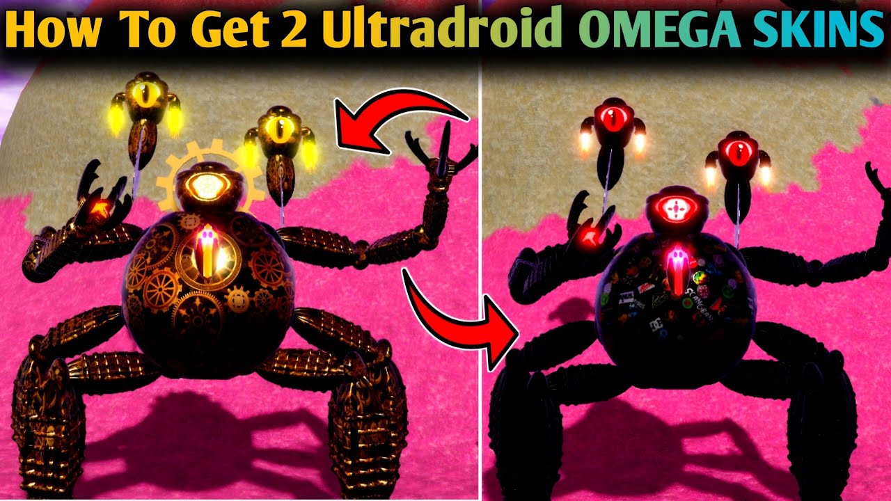 How To Get All 2 Ultradroid OMEGA Badges Skins In Tiny Universe Roleplay | Steampunk Ultradroid